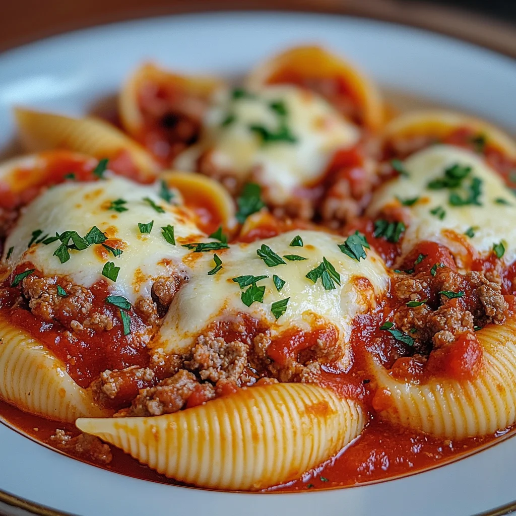 Stuffed Shells with Meat