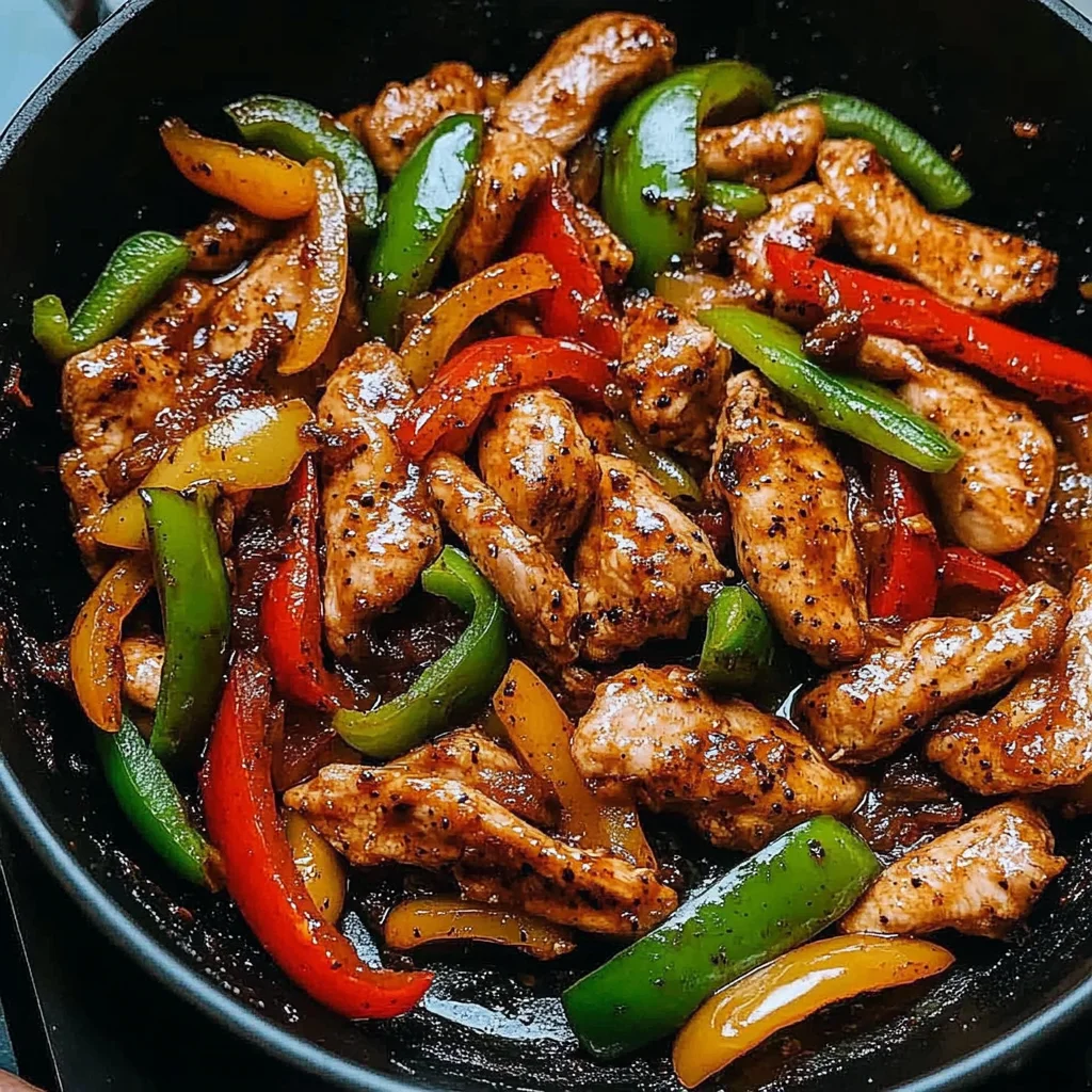 Black Pepper Chicken