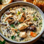 Chicken Mushroom Wild Rice Soup