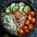 Chicken Tzatziki Bowls