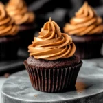 Chocolate Pumpkin Buttercream Cupcakes