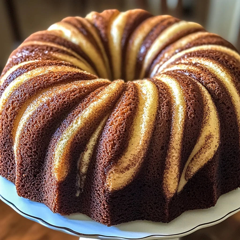 Cinnamon Swirl Bundt Cake