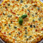 Crispy Cauliflower Pizza Crust (Easy and Low-Carb)