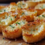 Crispy Garlic Bread Ritz Bits Delight