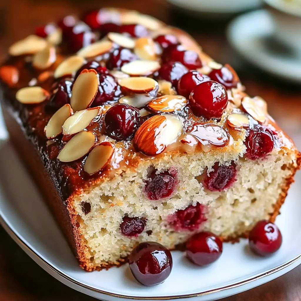 Easy Almond Cherry Bread Recipe