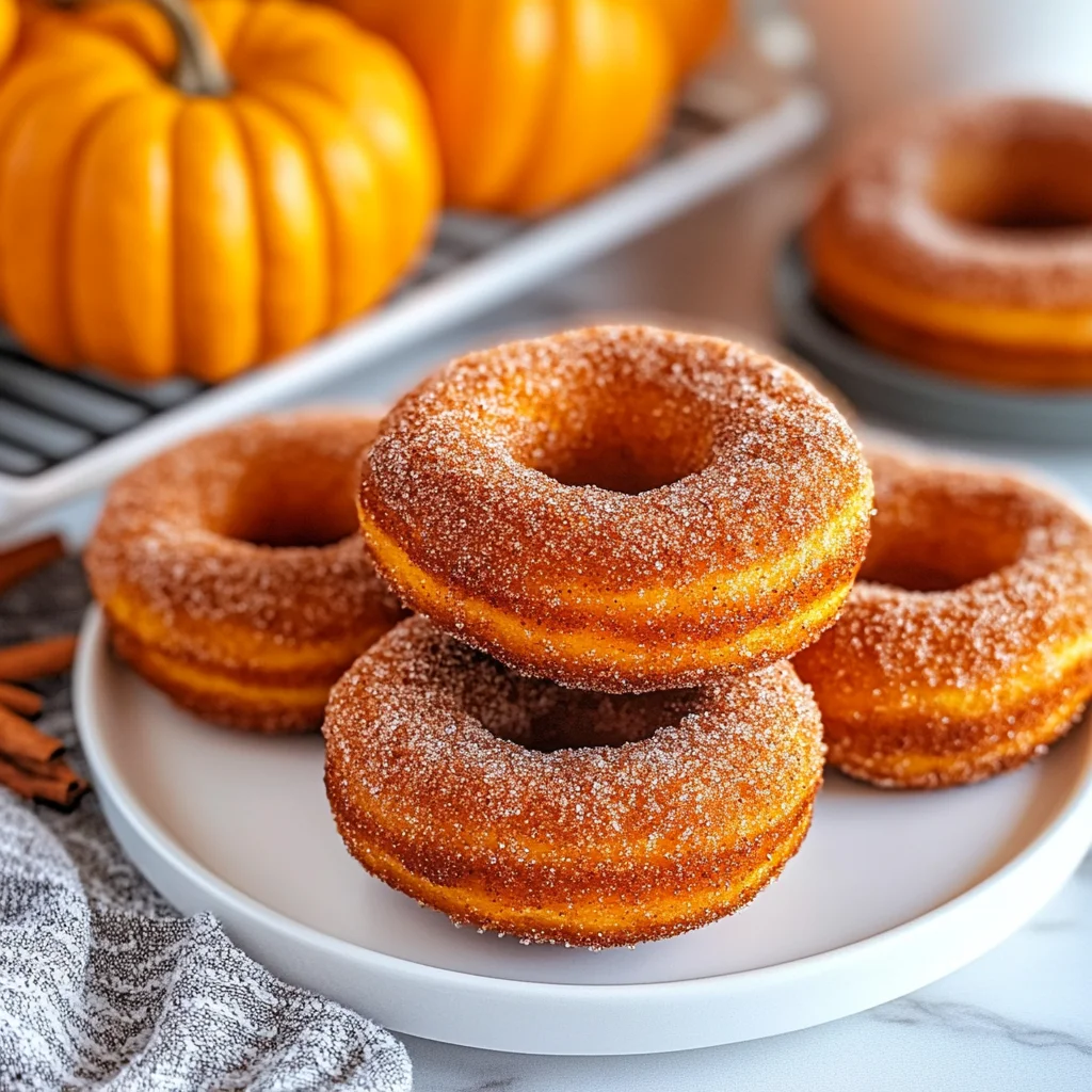 Easy Baked Pumpkin Donuts