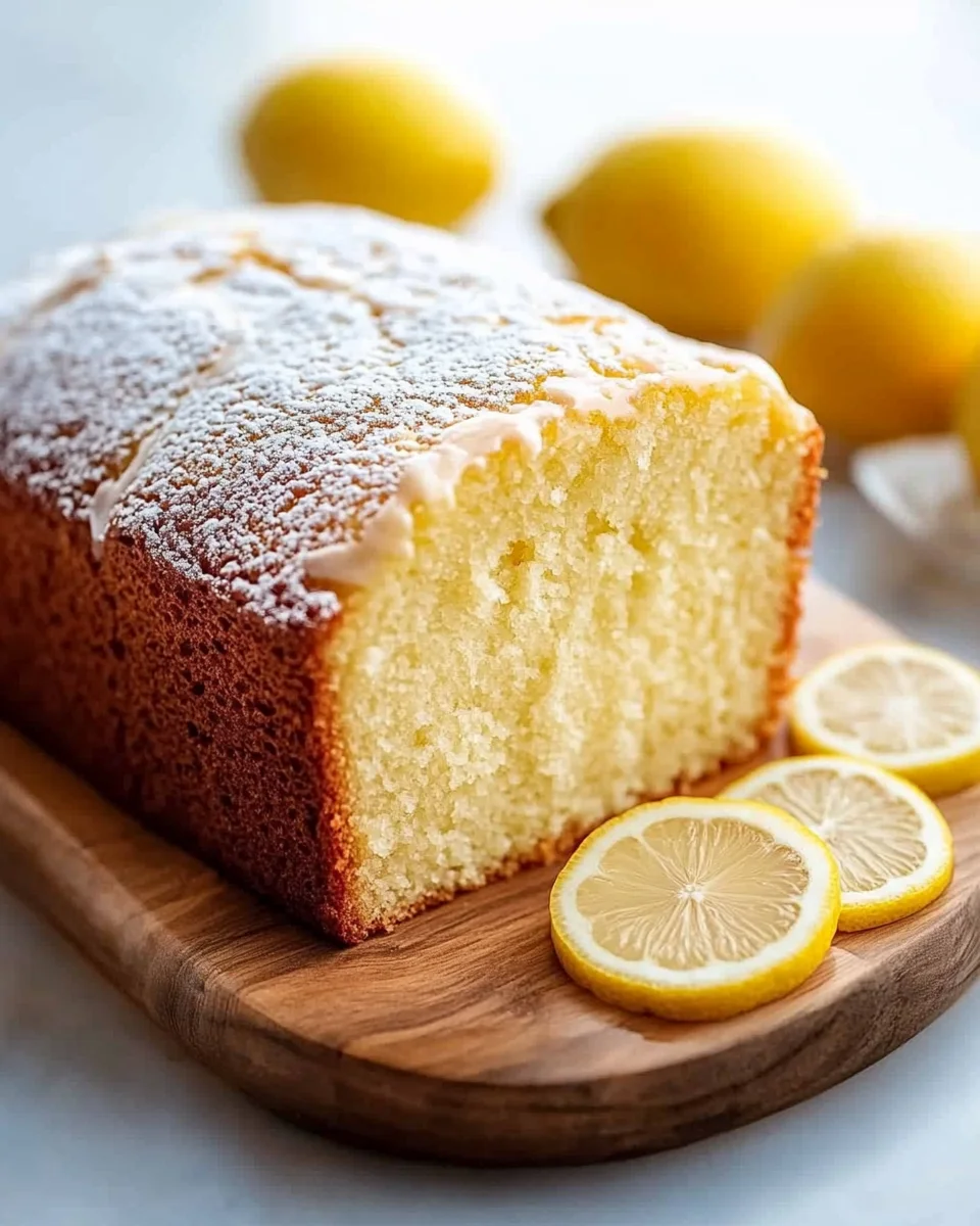 Easy Lemon Pound Cake Recipe