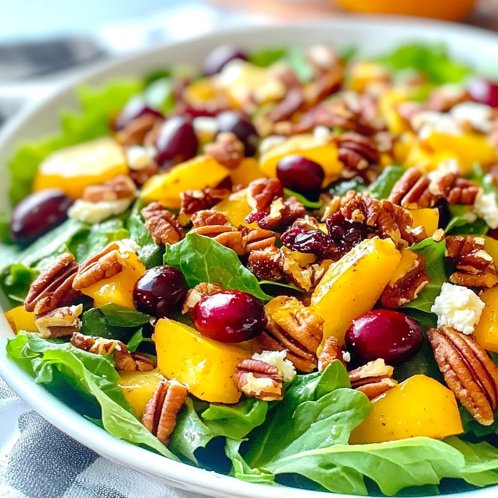 Fall Harvest Salad with Cranberry Pecan Mix