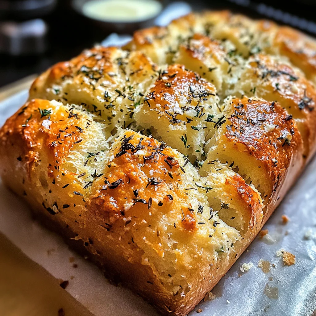 Garlic Parmesan Herb Bread