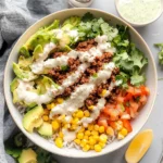 Ground Beef Taco Bowls with Cilantro Lime Crema