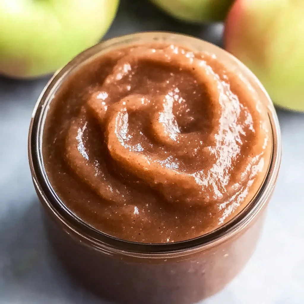 Instant Pot Refined Sugar-Free Apple Butter No-Peel Perfection