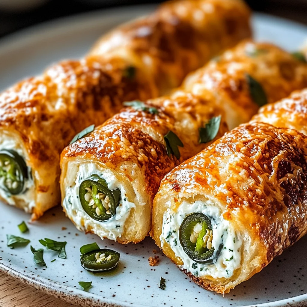 Jalapeño Cream Cheese Mozzarella Rolls You Can't Resist