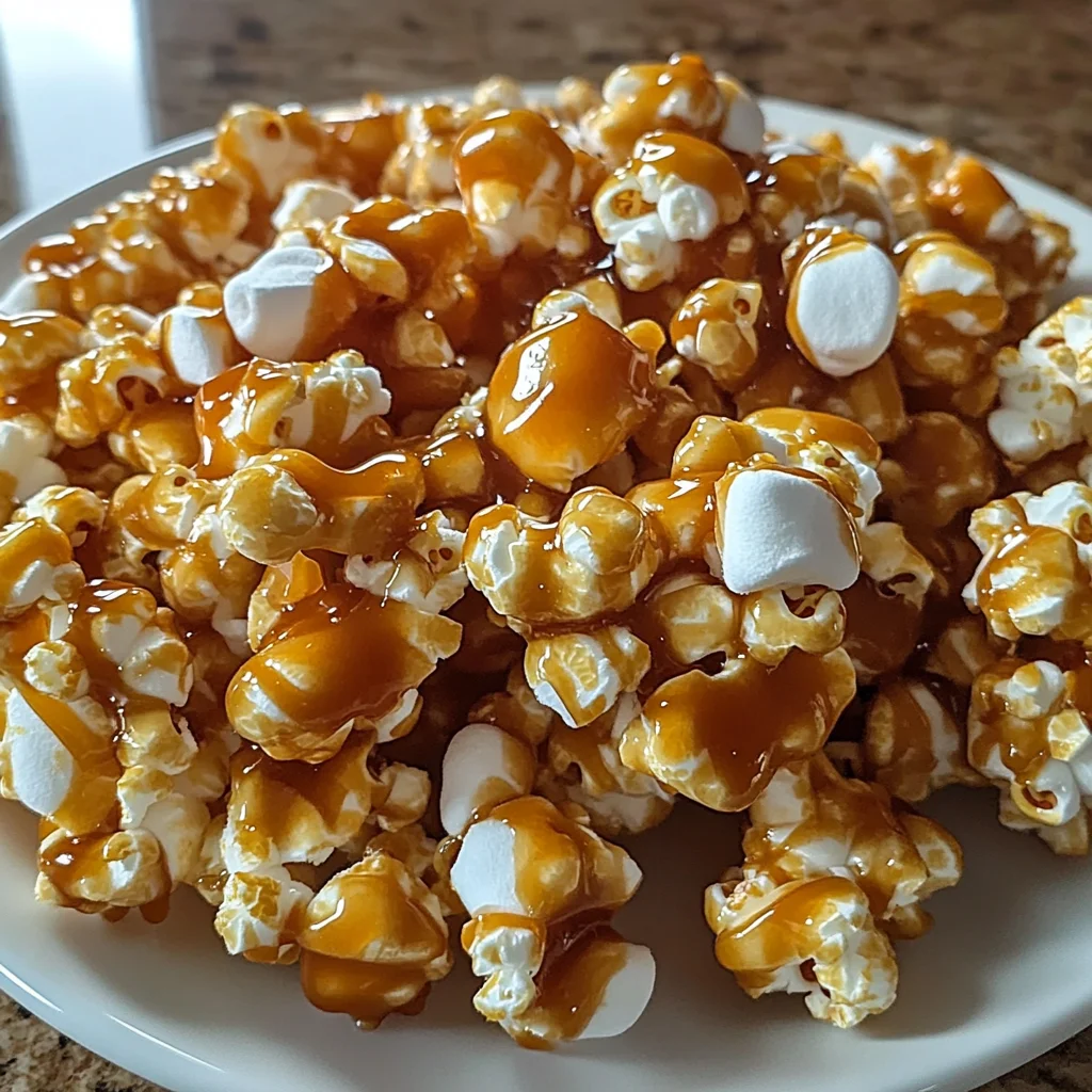 Marshmallow Caramel Corn Delight: A Sweet Treat You’ll Love!