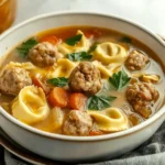 Meatball Tortellini Soup