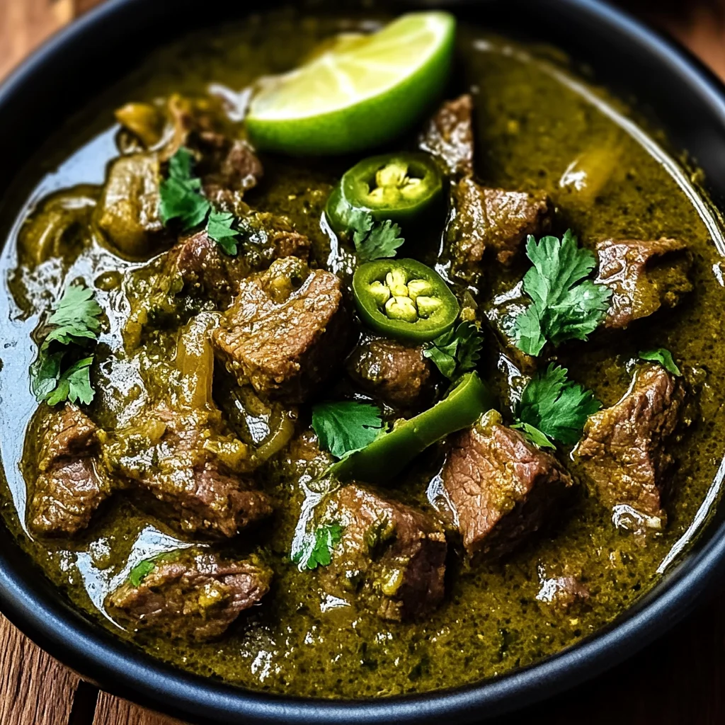 Mexican Beef Chile Verde
