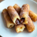 Nutty Churro Bites with Nutella