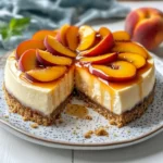 Peach Cheesecake Summer Dessert