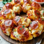 Pizza Monkey Bread Pepperoni