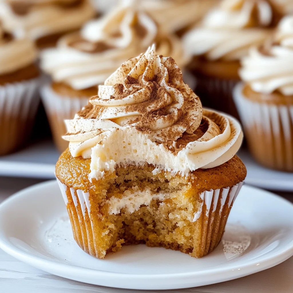 Pumpkin Spice Latte Cupcakes