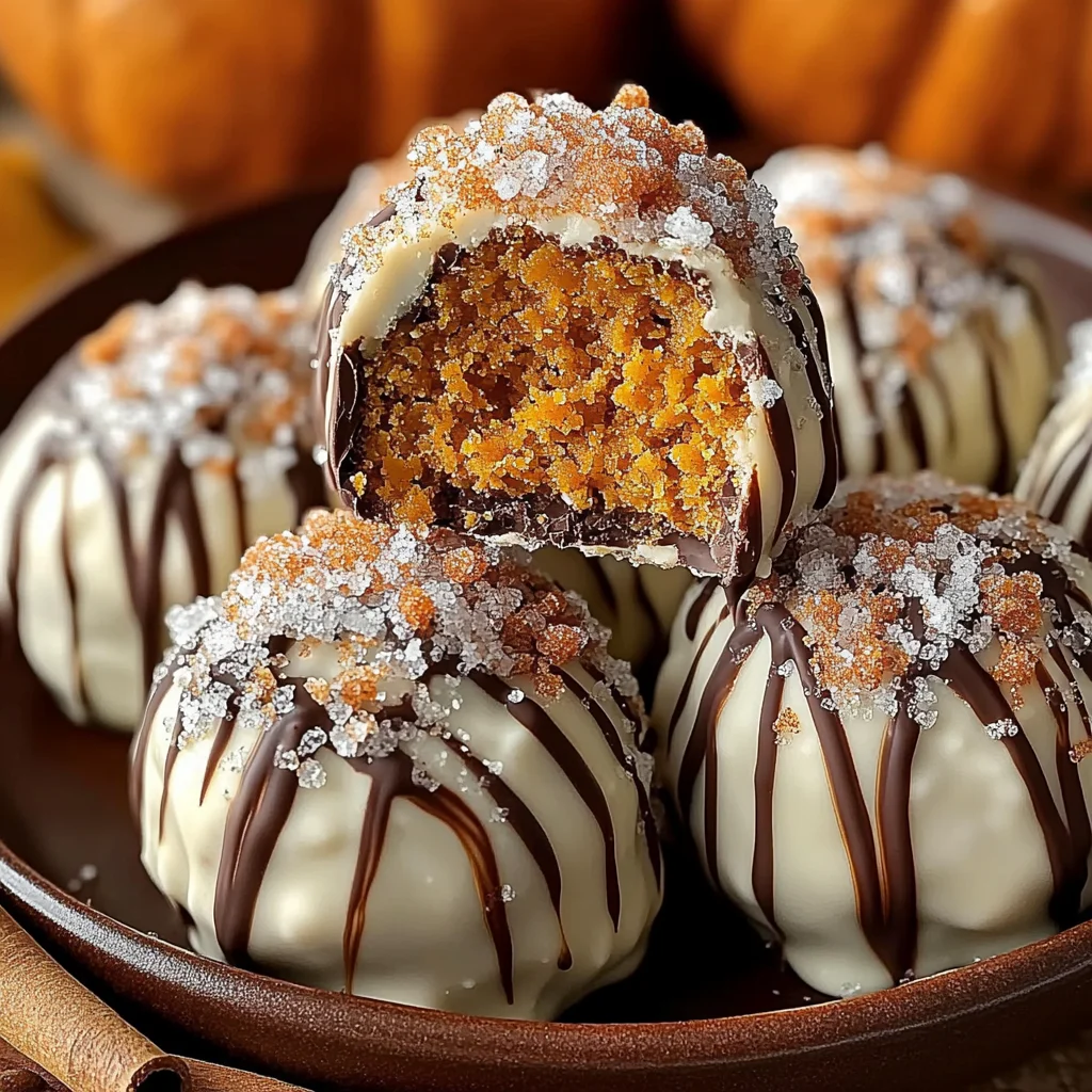 Pumpkin Spice Truffles