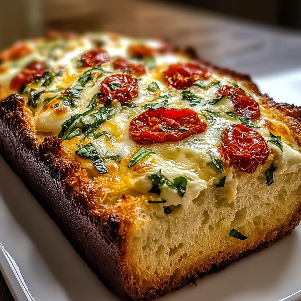 Savory Caprese Bread: Delight in This Easy Recipe!
