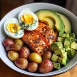 Spiced Salmon & Dill Potato Power Bowl
