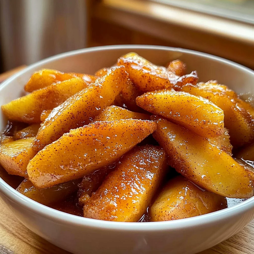 Tender Southern Fried Apples Recipe