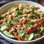 Thai Quinoa Crunch Salad: A Refreshing Healthy Delight!