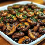 Balsamic Roasted Mushrooms