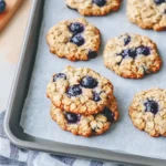 Chewy Blueberry Oatmeal Cookies - Alrightwithme