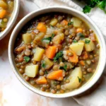 Crockpot Harvest Vegetable and Lentil Stew