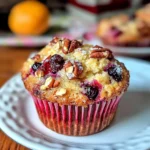 Fresh Cranberry Orange Muffins