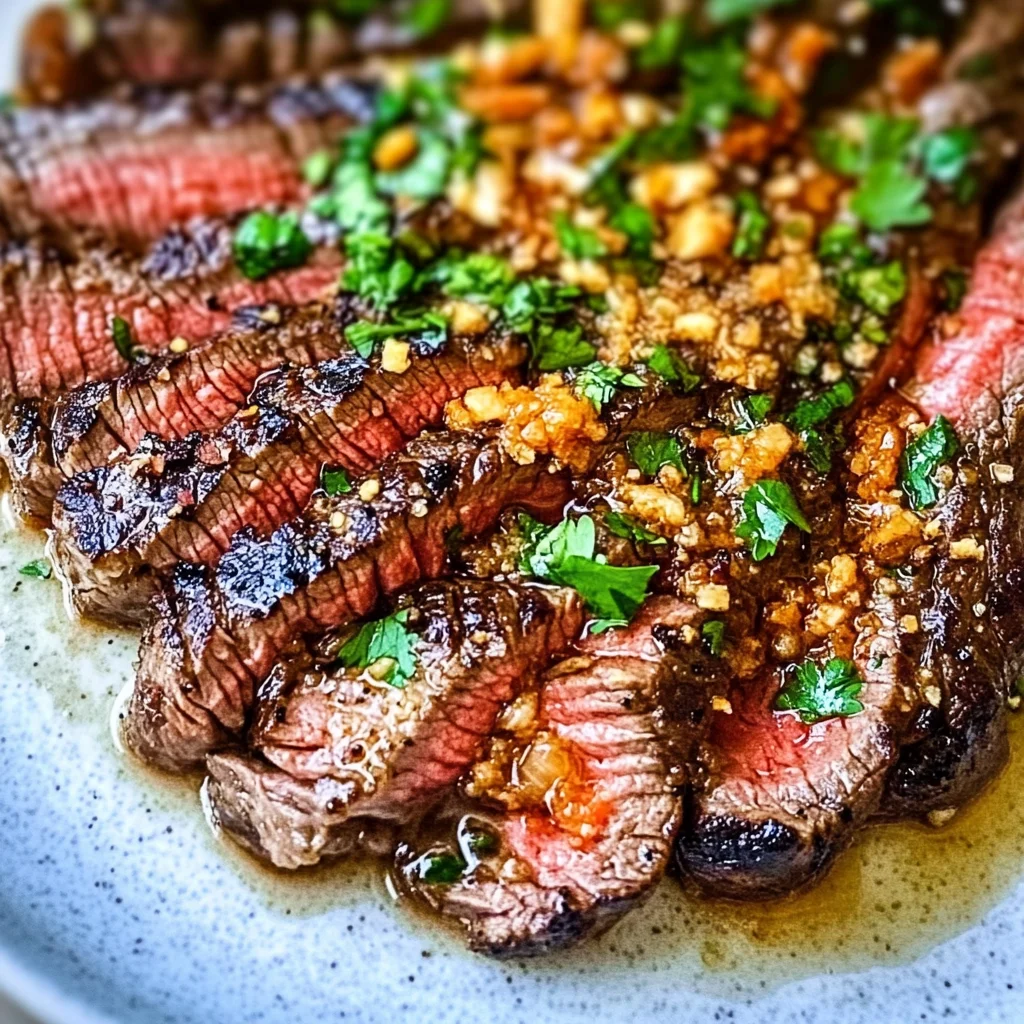 Garlic Butter Brazilian Steak