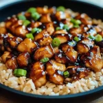 Honey BBQ Chicken Rice – The Best 1-Pan Family Dinner