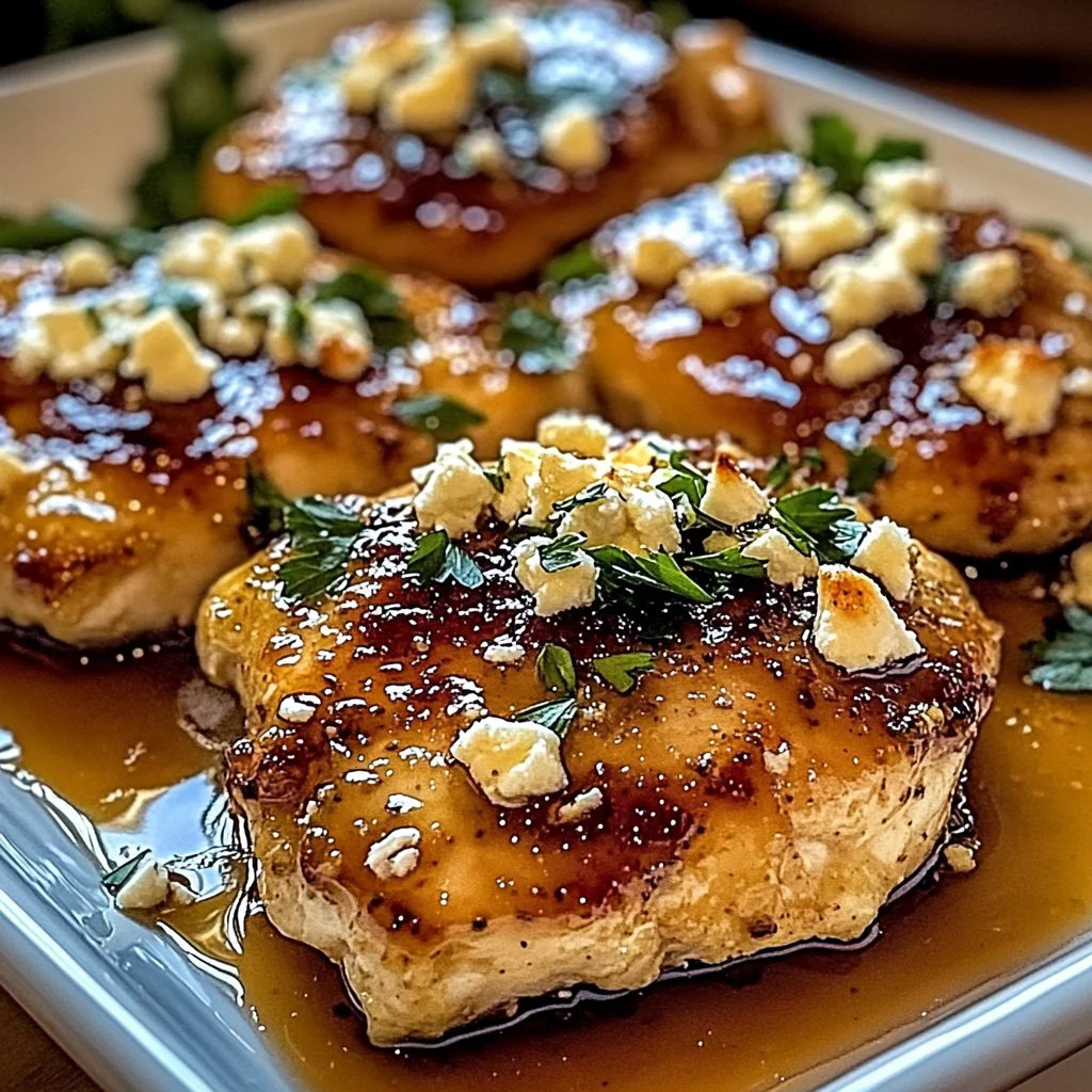 Hot Honey Feta Chicken Dish: A Deliciously Spicy and Savory Recipe