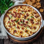 Hot Smoked Gouda Turkey Bacon Dip
