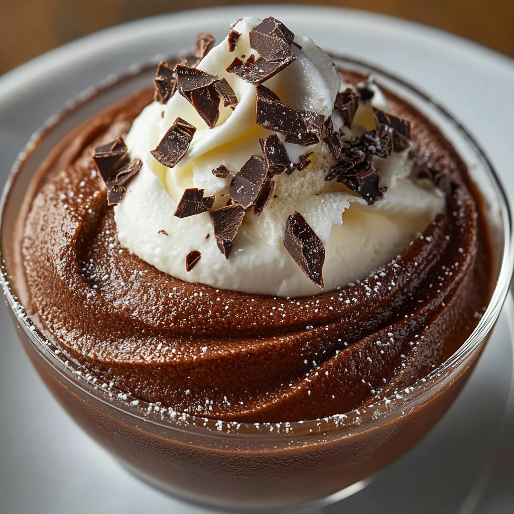 Indulgent Chocolate Mousse Recipe