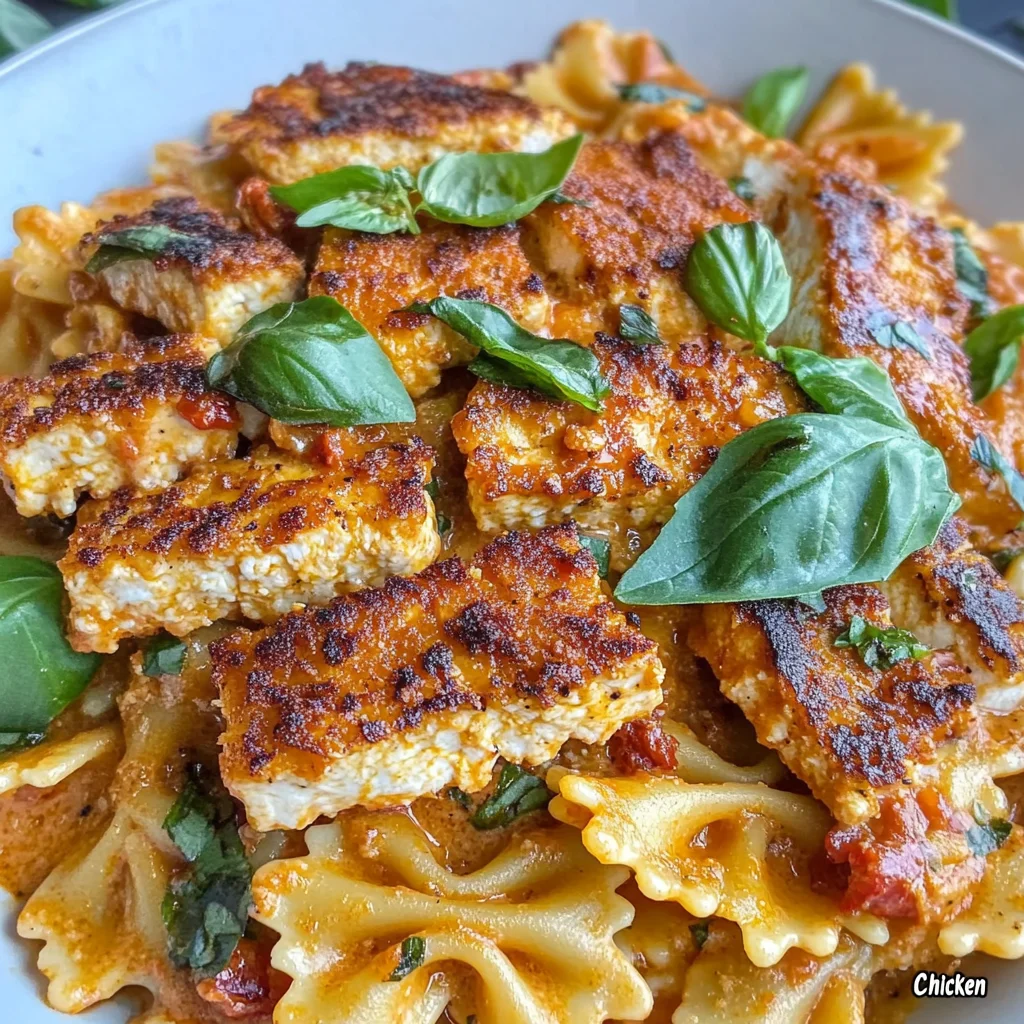 Marry Me "Chicken" Pasta (Vegan)