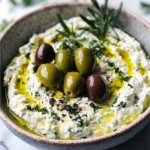Olive Lovers’ Dream Dip – Creamy Feta & Green Olive Spread