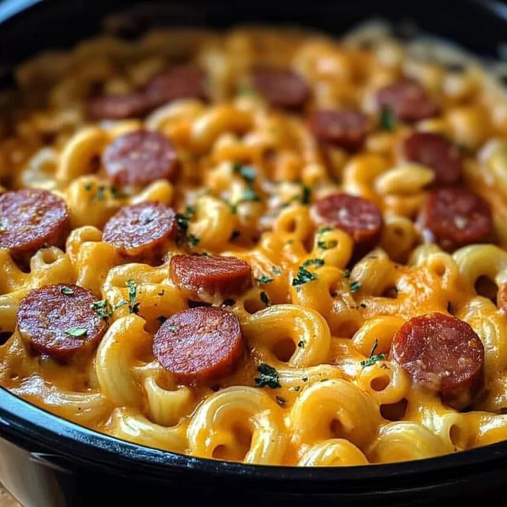 One-Pot Kielbasa Mac and Cheese
