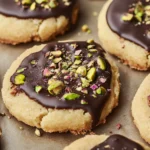 Pistachio Shortbread Cookies