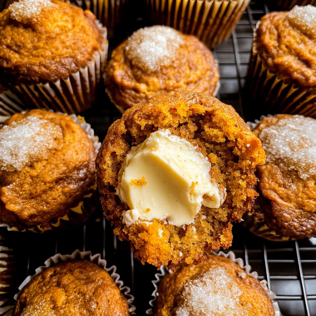 Pumpkin Cream Cheese Muffins