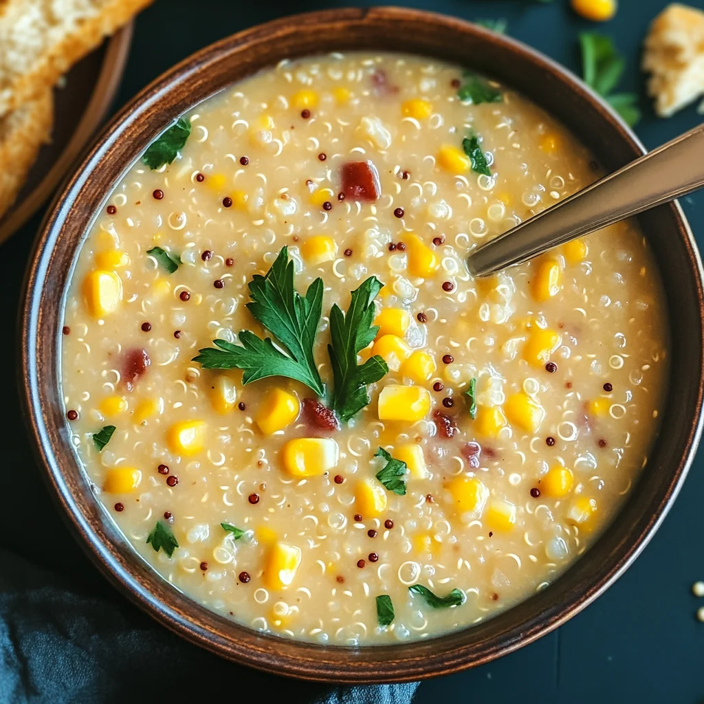 Quinoa Corn Chowder