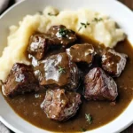 Sirloin Tips in Gravy – Easy Halal Beef Dinner Recipe