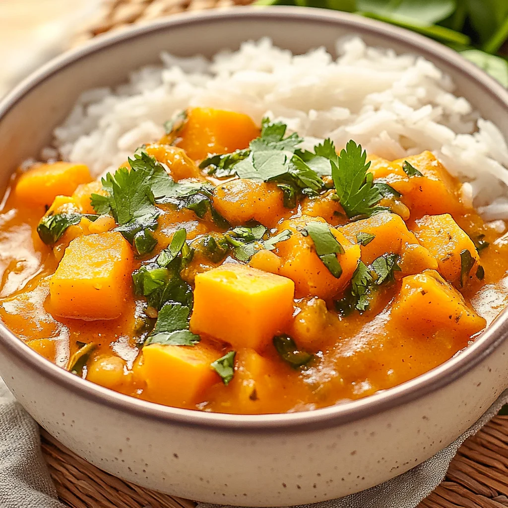 Slow Cooker Sweet Potato Curry