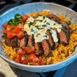 Steak Queso Rice : A Flavorful Recipe