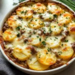 chicken hamburger Potato Casserole