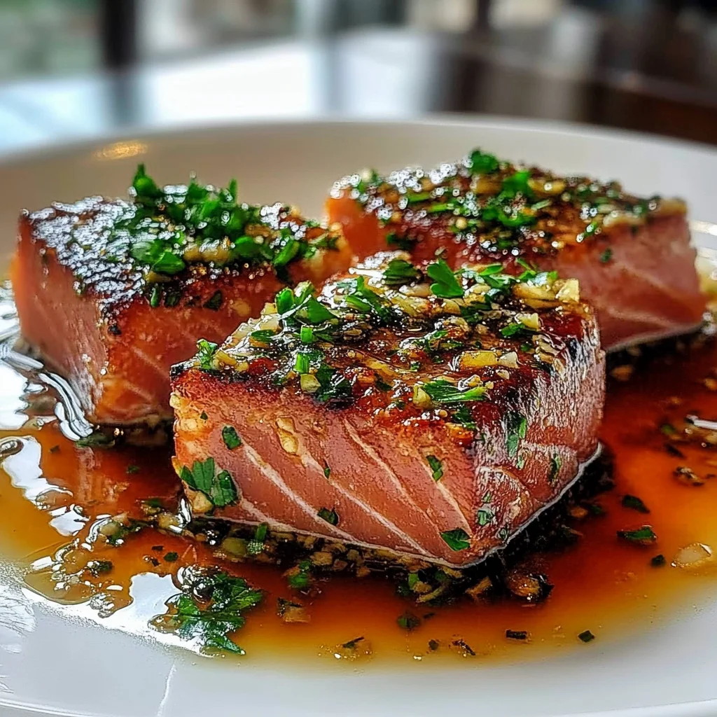 Amazing Garlic Butter Ahi Tuna: 5-Minute Pure Joy
