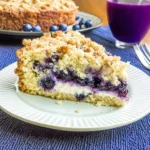 Blueberry Cream Cheese Crumb Cake