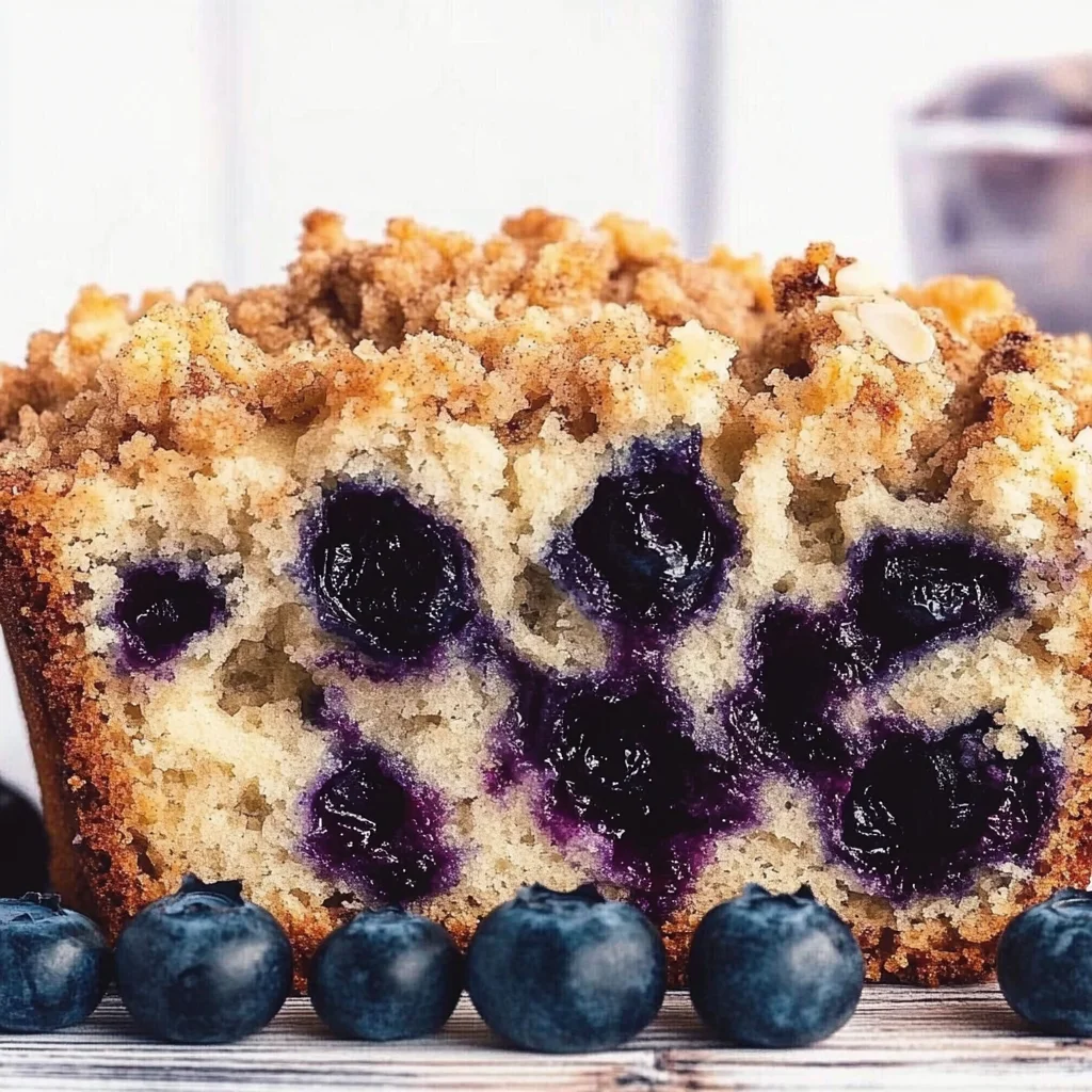 Blueberry Pie Quick Bread